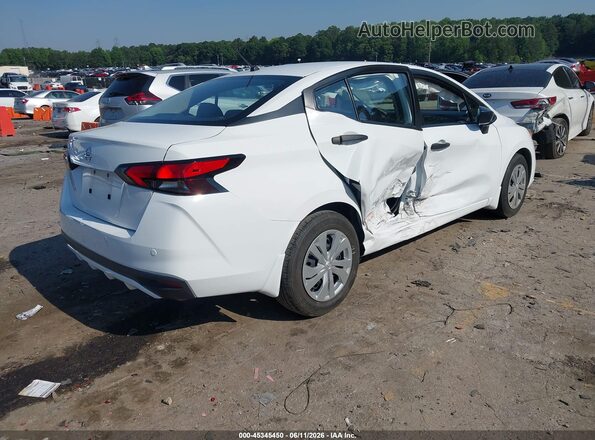 3N1CN8DV2ML907671 2021 NISSAN VERSA White Задня права чверть