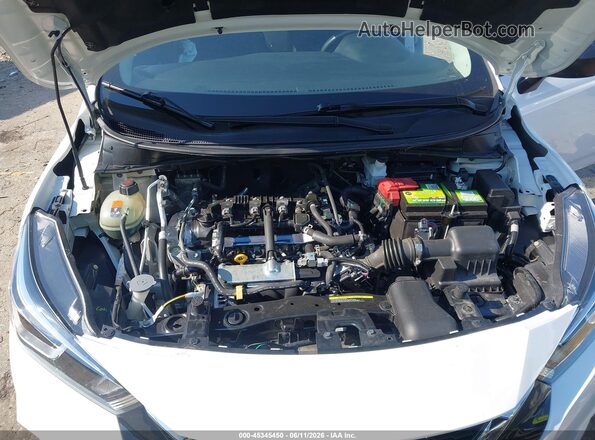 3N1CN8DV2ML907671 2021 NISSAN VERSA White Вид ззаду