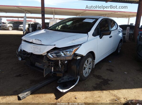3N1CN8DV2RL929032 2024 NISSAN VERSA White Առջևի ձախ երեք քառորդ տեսարան