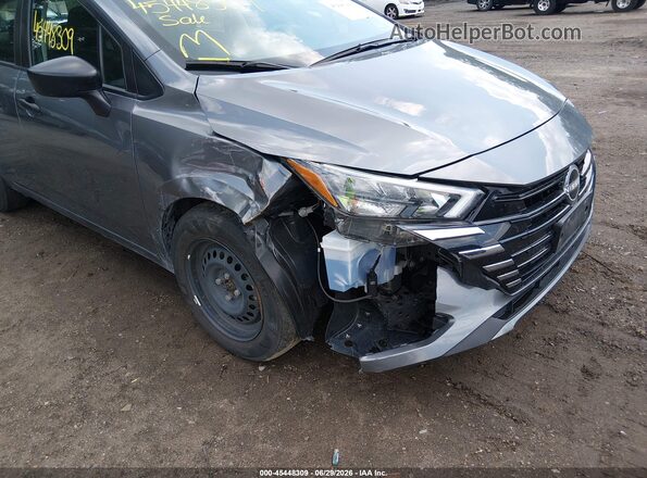 3N1CN8DV2SL833732 2025 NISSAN VERSA Gray წინა ხედი