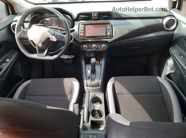 3N1CN8DV2SL903200 2025 NISSAN VERSA White Առջևի վահանակի տեսք