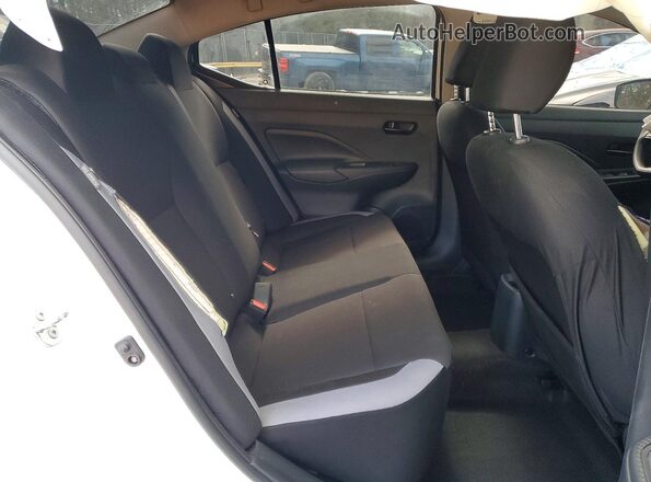 3N1CN8DV2SL903200 2025 NISSAN VERSA White Հետևի նստատեղերի տեսք