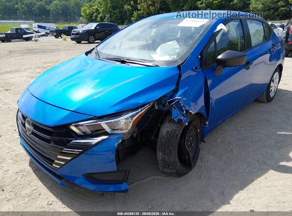 3N1CN8DV3RL902602 2024 NISSAN VERSA Blue Widok z przodu