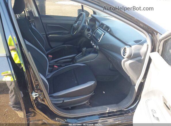 3N1CN8DV3SL860129 2025 NISSAN VERSA Black Вид салону спереду