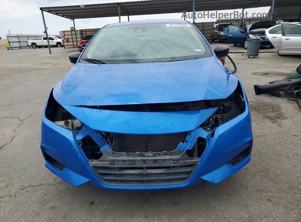 3N1CN8DV4LL832079 2020 NISSAN VERSA Blue Вид спереду