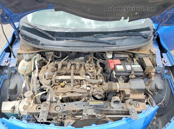 3N1CN8DV4LL832079 2020 NISSAN VERSA Blue Вид задньої частини салону