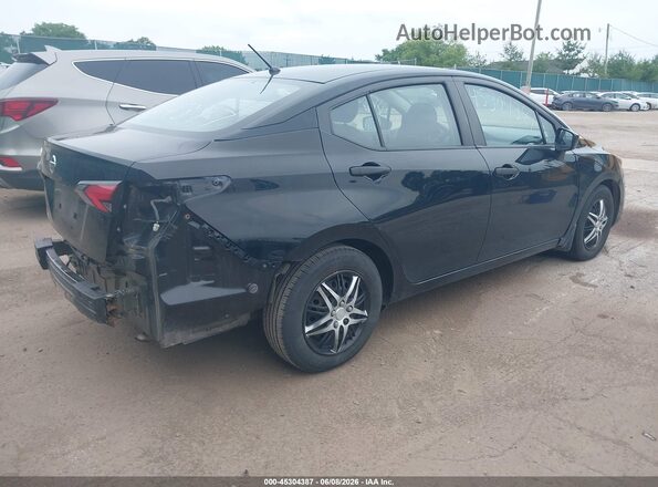 3N1CN8DV4LL870895 2020 NISSAN VERSA Black უკანა მარჯვენა