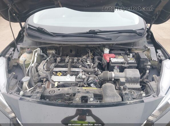3N1CN8DV4LL870895 2020 NISSAN VERSA Black უკანა ხედი