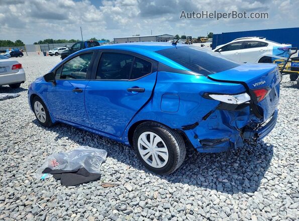 3N1CN8DV5ML871698 2021 NISSAN VERSA Blue Trasero izquierdo