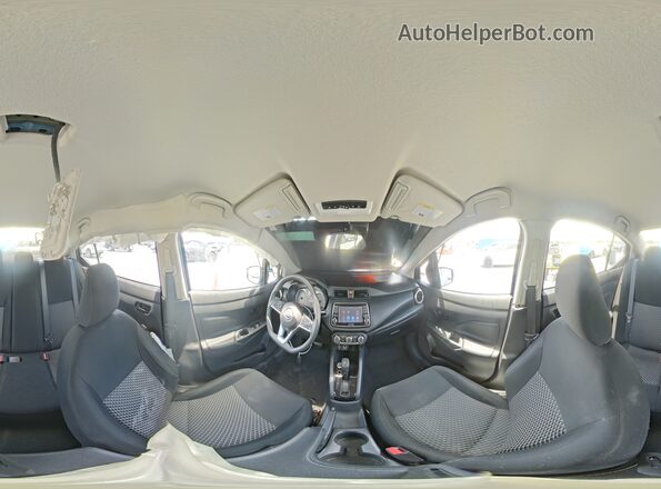 3N1CN8DV5ML871698 2021 NISSAN VERSA Blue Vista interior de 360 grados