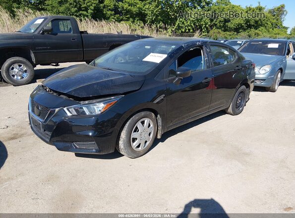 3N1CN8DV6ML854313 2021 NISSAN VERSA Black 