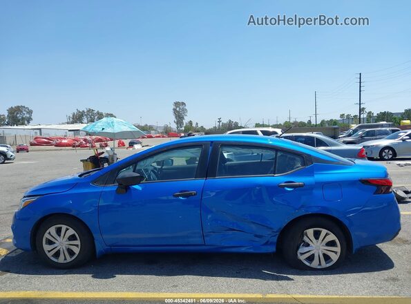 3N1CN8DV6ML860659 2021 NISSAN VERSA Blue 