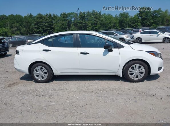 3N1CN8DV6SL873487 2025 NISSAN VERSA White Widok wnętrza z tyłu