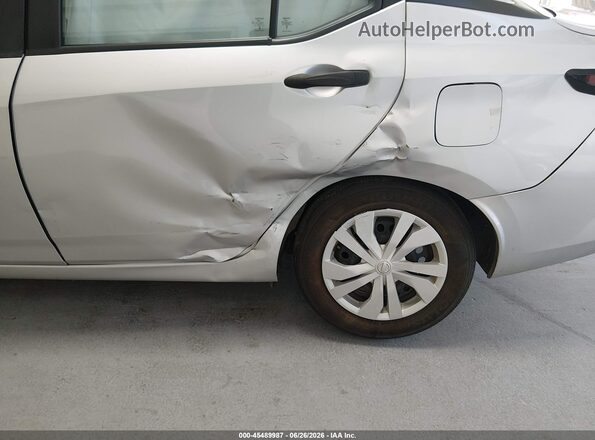 3N1CN8DV7SL831216 2025 NISSAN VERSA Silver წინა ხედი