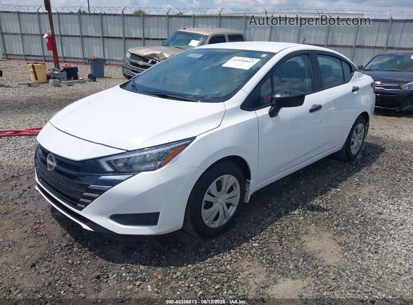 3N1CN8DV7SL879539 2025 NISSAN VERSA White Vista tres cuartos delantera izquierda