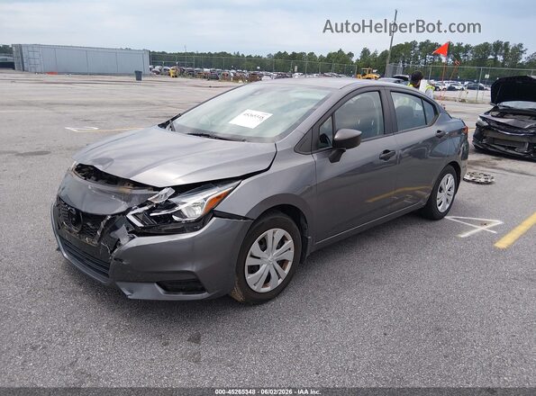 3N1CN8DV8LL806696 2020 NISSAN VERSA Gray 