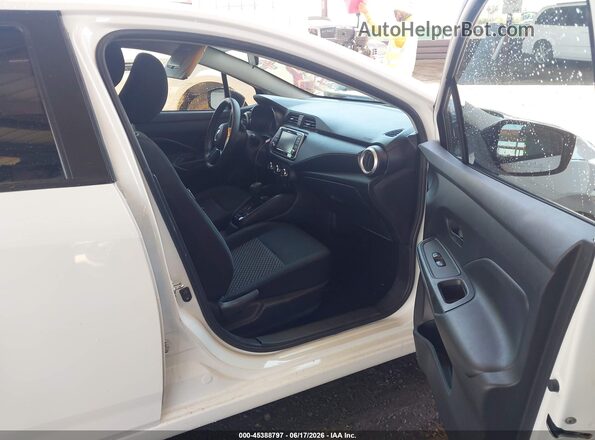 3N1CN8DV8ML822463 2021 NISSAN VERSA White Widok wnętrza z przodu