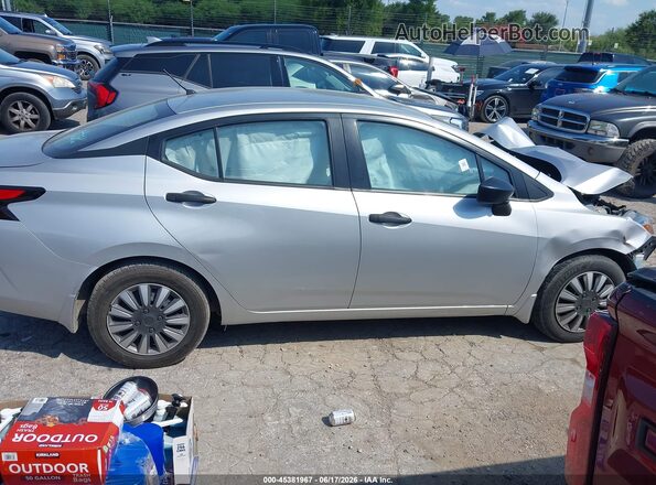3N1CN8DV8ML856483 2021 NISSAN VERSA Silver უკანა სალონის ხედი
