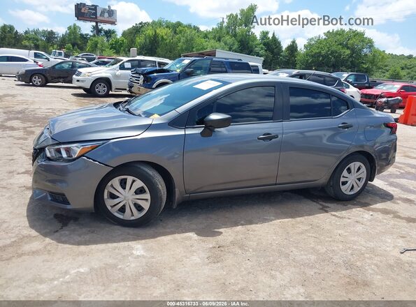 3N1CN8DVXML908504 2021 NISSAN VERSA Silver Widok wnętrza 360 stopni