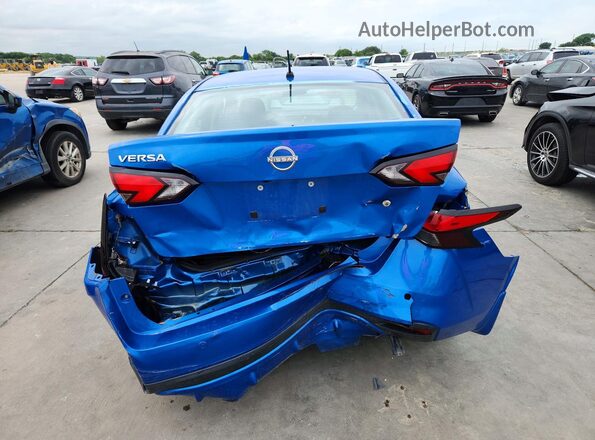 3N1CN8DVXPL830133 2023 NISSAN VERSA Blue Вид ззаду