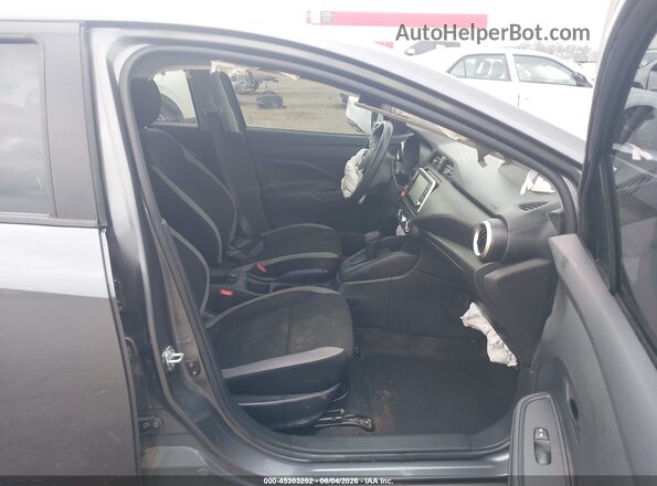 3N1CN8DVXSL856546 2025 NISSAN VERSA Gray წინა სალონის ხედი