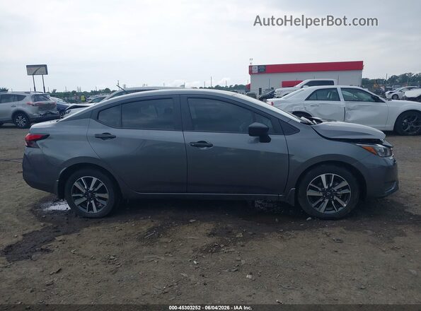 3N1CN8DVXSL856546 2025 NISSAN VERSA Gray უკანა სალონის ხედი