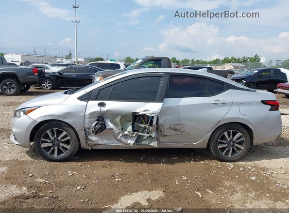 3N1CN8EV0ML826358 2021 NISSAN VERSA Silver Панорамний вид салону 360°