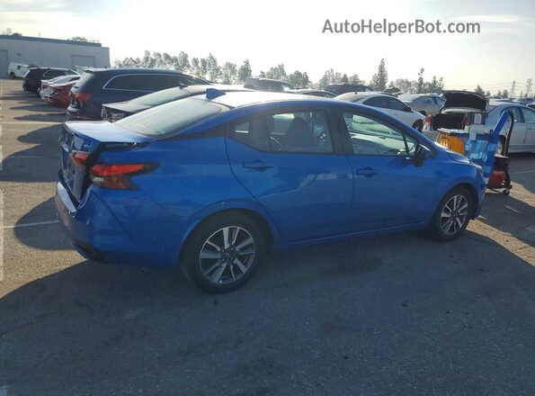 3N1CN8EV0PL838028 2023 NISSAN VERSA Blue Задня права чверть