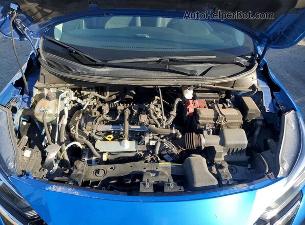 3N1CN8EV0PL838028 2023 NISSAN VERSA Blue Вид задньої частини салону
