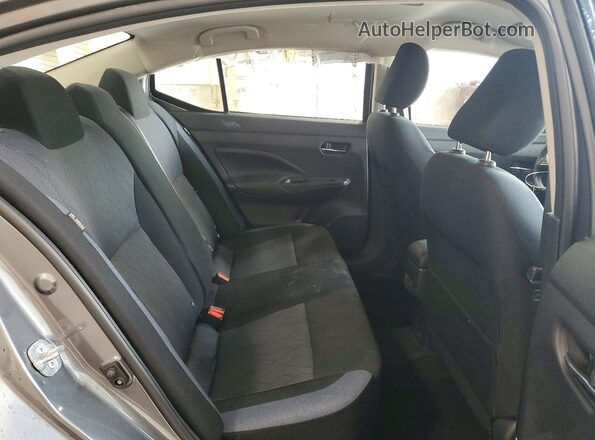 3N1CN8EV0SL842380 2025 NISSAN VERSA Gray Widok tylnych siedzeń