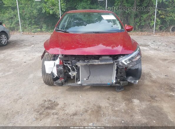 3N1CN8EV0SL881776 2025 NISSAN VERSA Red Vista del cuadro de instrumentos
