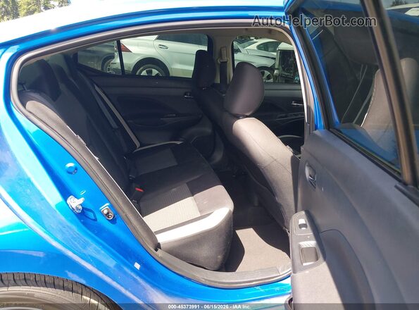 3N1CN8EV1ML859773 2021 NISSAN VERSA Blue Widok naklejki z numerem VIN