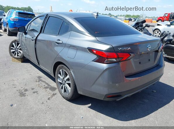 3N1CN8EV1ML877142 2021 NISSAN VERSA Gray Tył lewy