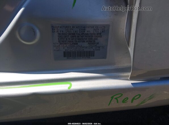 3N1CN8EV1SL816936 2025 NISSAN VERSA Серебряный Вид подкапотного пространства