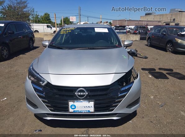 3N1CN8EV1SL816936 2025 NISSAN VERSA Серебряный Вид щитка приборов
