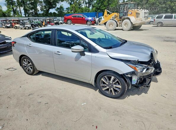 3N1CN8EV2LL810967 2020 NISSAN VERSA Silver 