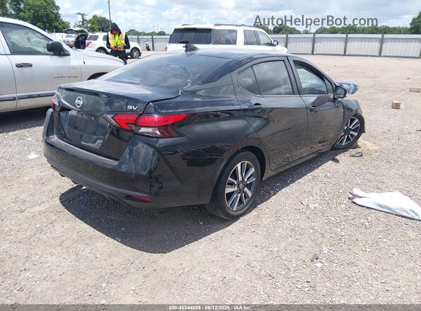 3N1CN8EV2LL826859 2020 NISSAN VERSA Черный Задняя правая четверть