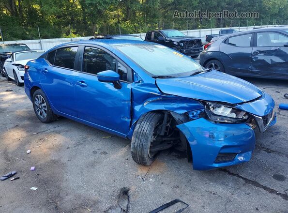 3N1CN8EV2LL851714 2020 NISSAN VERSA Blue წინა მარჯვენა