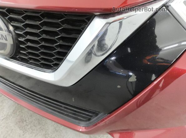 3N1CN8EV2LL869758 2020 NISSAN VERSA Red Панорамний вид салону 360°