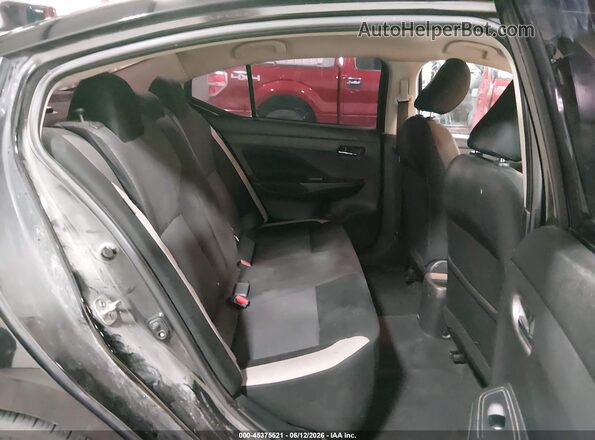3N1CN8EV2ML820593 2021 NISSAN VERSA Black VIN կոդի պիտակի տեսք