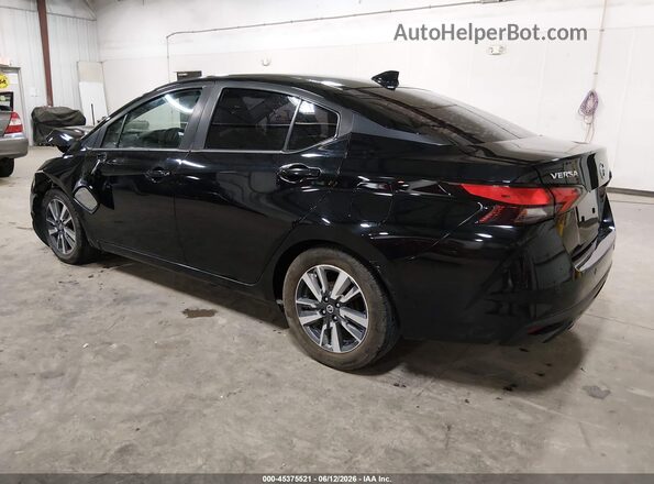3N1CN8EV2ML820593 2021 NISSAN VERSA Black Հետևի ձախ