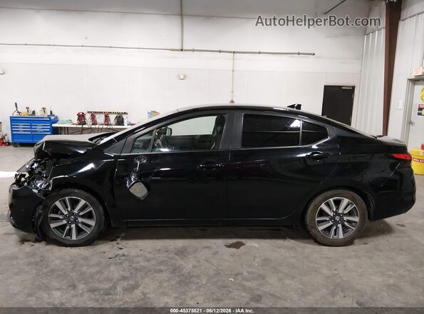 3N1CN8EV2ML820593 2021 NISSAN VERSA Black 