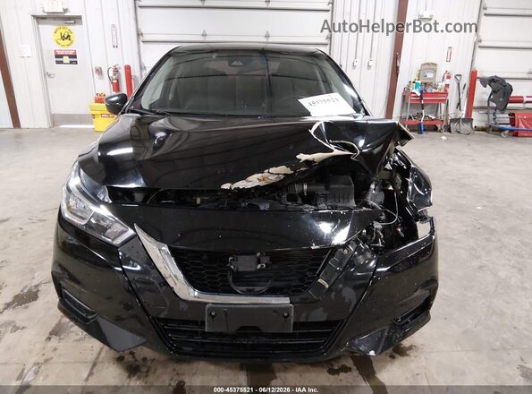 3N1CN8EV2ML820593 2021 NISSAN VERSA Black Սալոնի հետևի տեսք