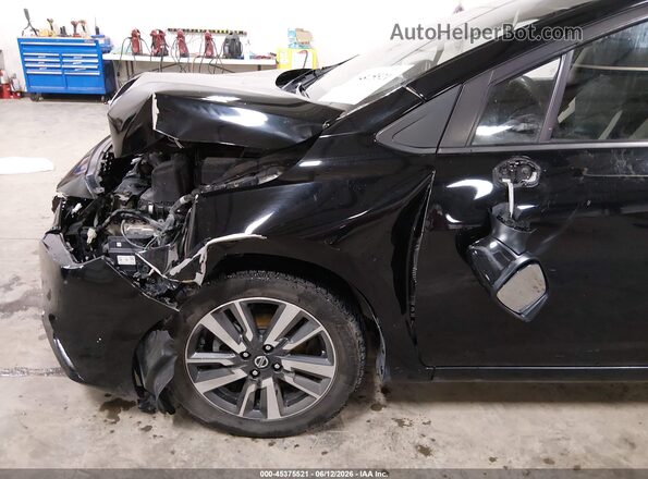3N1CN8EV2ML820593 2021 NISSAN VERSA Black 