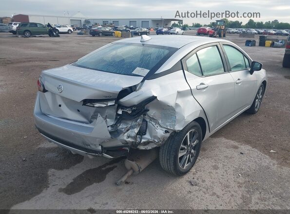 3N1CN8EV2ML875481 2021 NISSAN VERSA Silver Trasero derecho