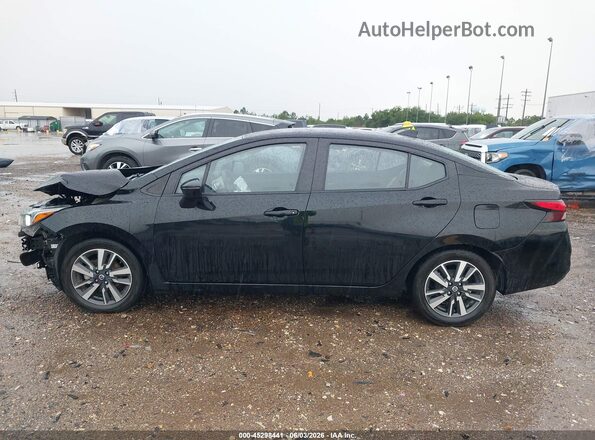 3N1CN8EV2ML893785 2021 NISSAN VERSA Black სალონის 360-გრადუსიანი ხედი