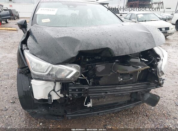 3N1CN8EV2ML893785 2021 NISSAN VERSA Black წინა ხედი