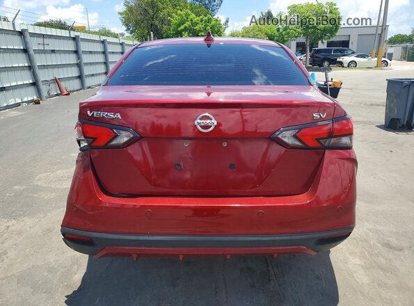 3N1CN8EV3LL844237 2020 NISSAN VERSA Красный 