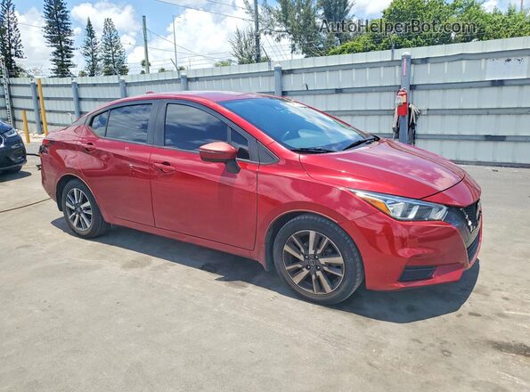 3N1CN8EV3LL844237 2020 NISSAN VERSA Красный 