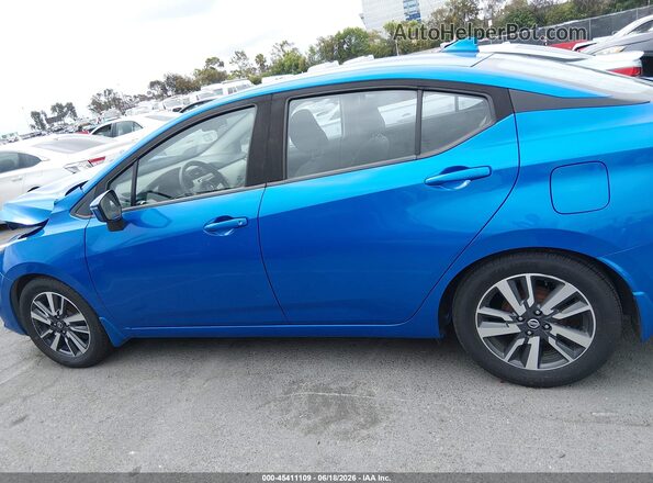 3N1CN8EV3LL870482 2020 NISSAN VERSA Blue სალონის 360-გრადუსიანი ხედი